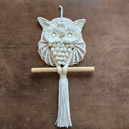 Obrazek Makramowa Sowa