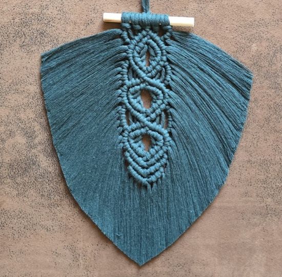 Obrazek Makrama Szept zielonego liścia